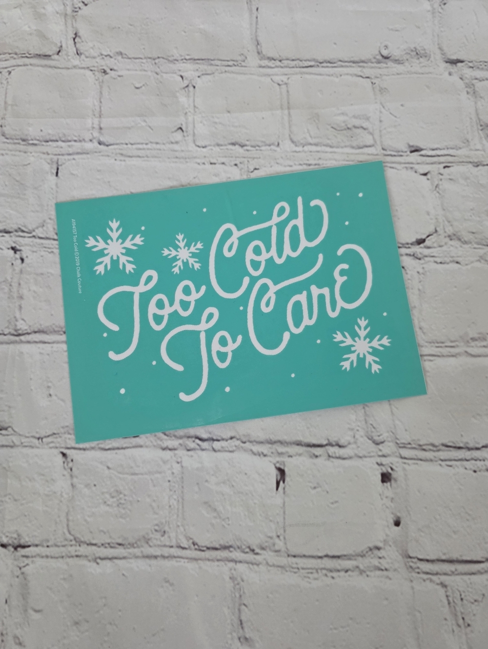 Chalk Couture - A Size Transfer
